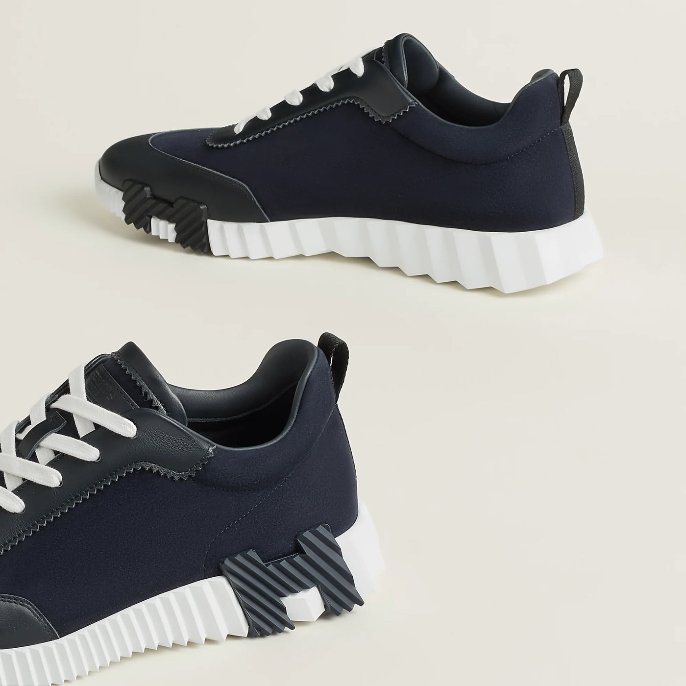 Baskets Hermès Bouncing Marine — vue 4