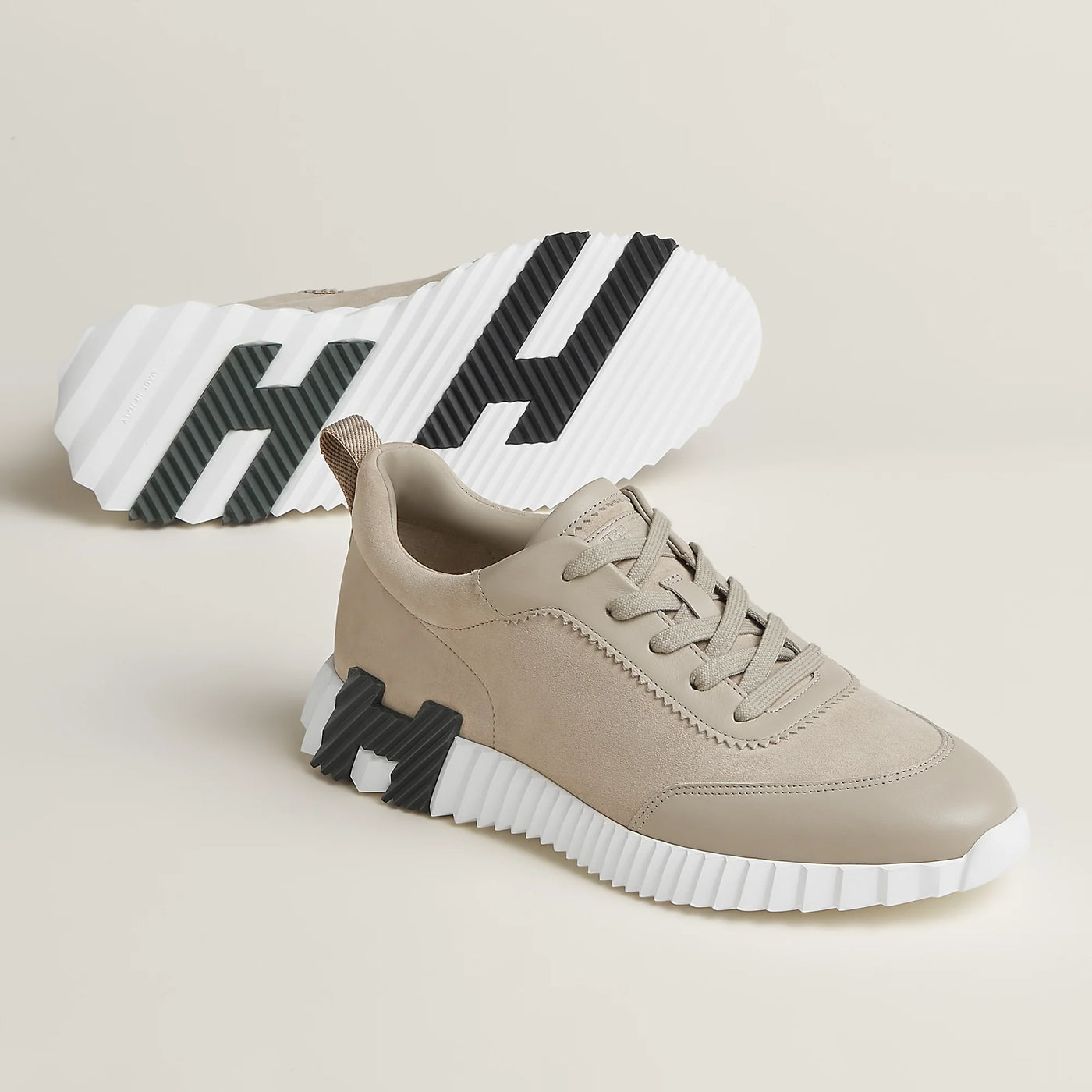Baskets Hermès Bouncing Beige Esquisse — vue 2