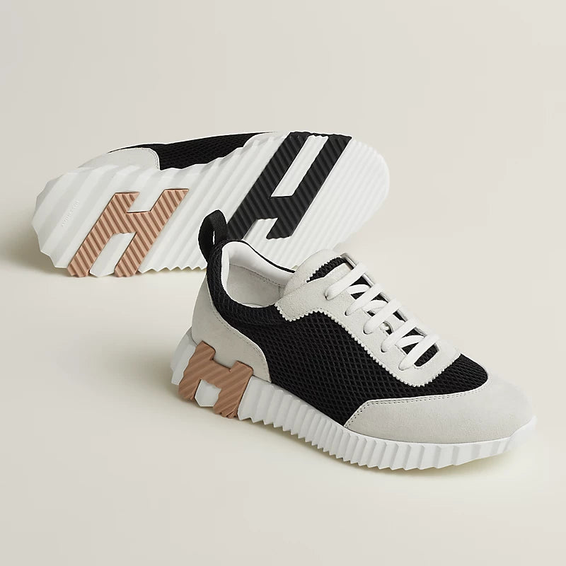 Baskets Hermès Noir Blanc — vue 2