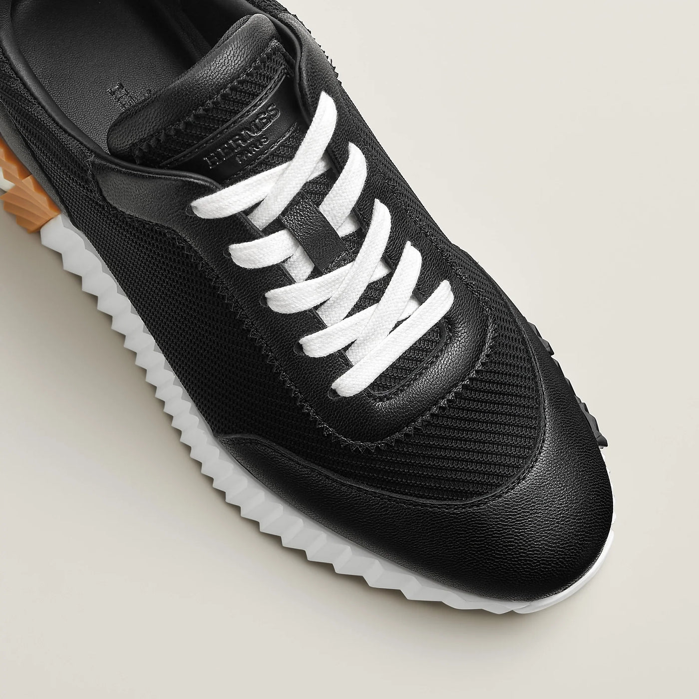 Baskets Hermès Bouncing Noir/Marron — vue 5