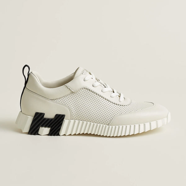 Baskets Hermès Bouncing Beige/Noir