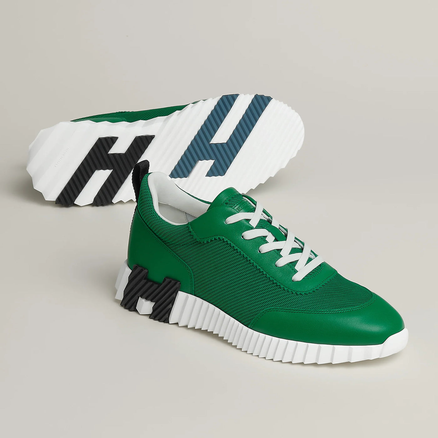 Baskets Hermès Bouncing Menthe — vue 2