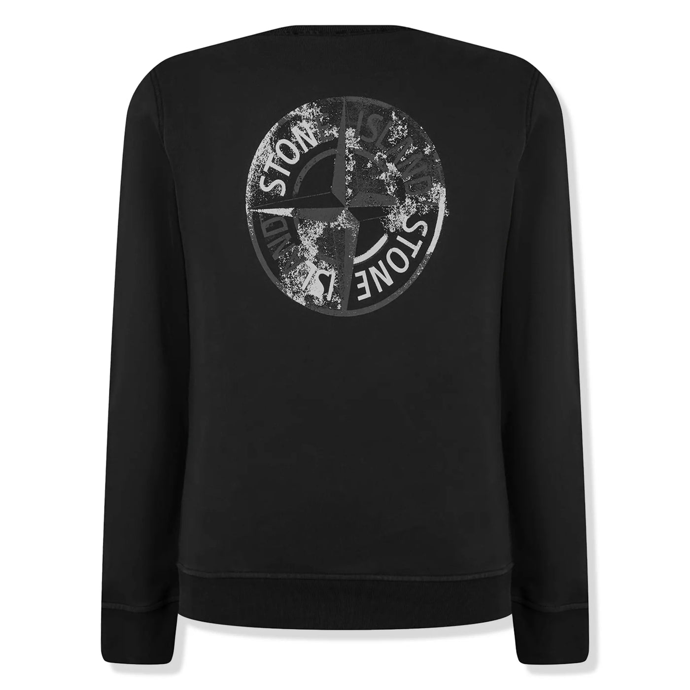 Sweat Stone Island Dial Logo Noir — vue 5