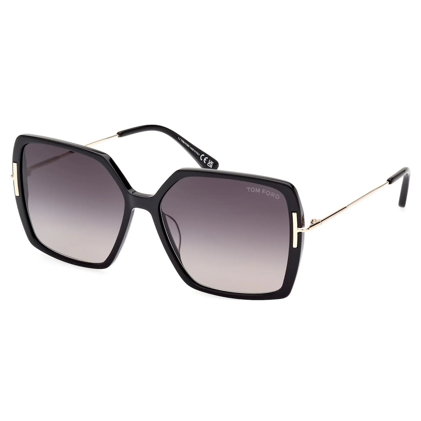 Lunettes de soleil Tom Ford Joanna Ft1039 01B 59 Noir — vue 3