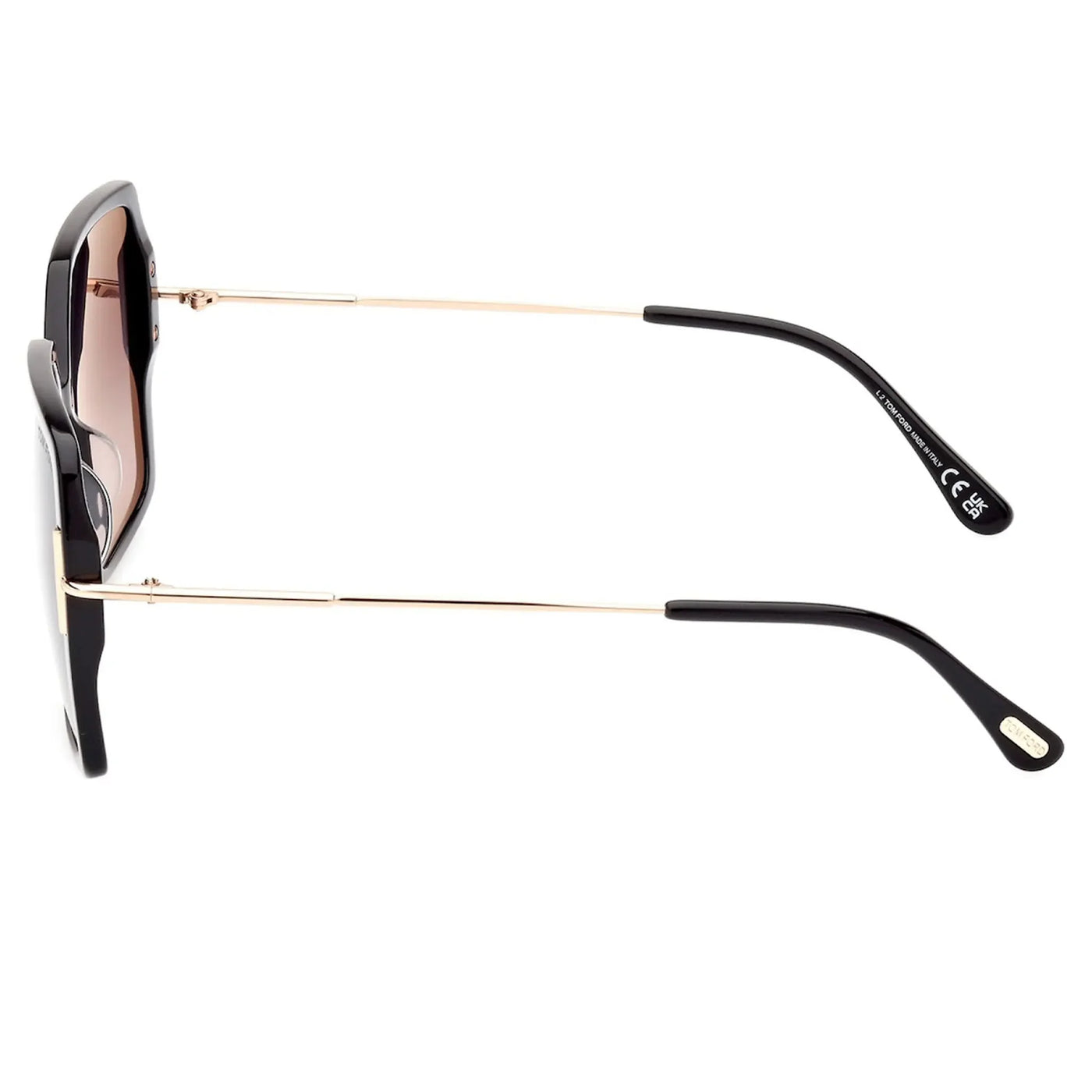 Lunettes de soleil Tom Ford Joanna Ft1039 01B 59 Noir — vue 4