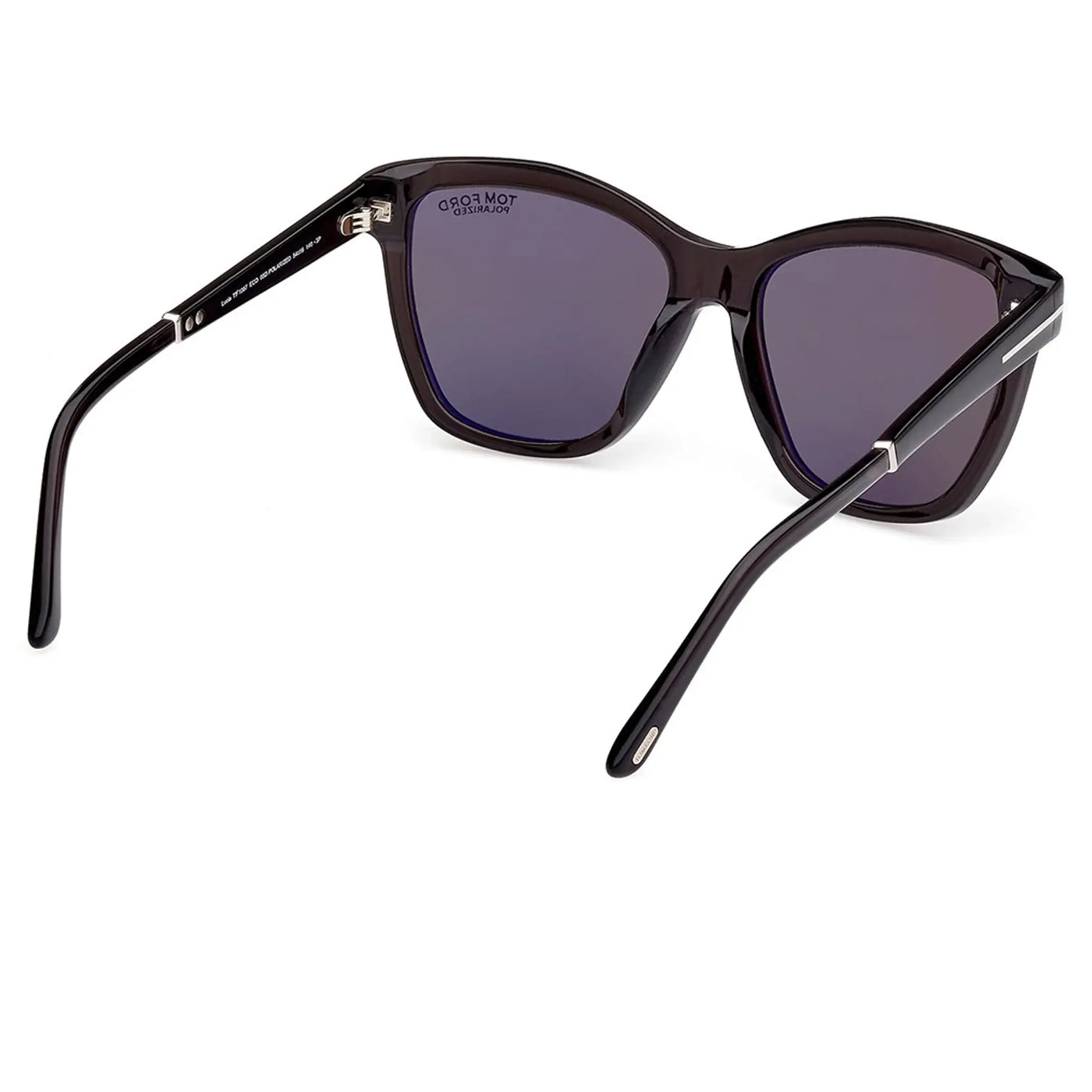 Lunettes de soleil Tom Ford Lucia Ft1087 05D Noir Polarised — vue 4