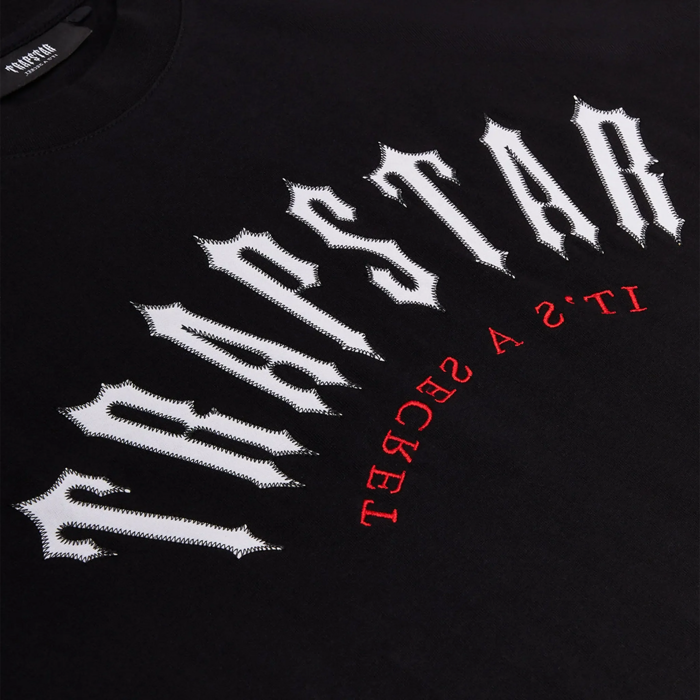 T-Shirt Trapstar Arch Mesh Noir T Shirt — vue 3