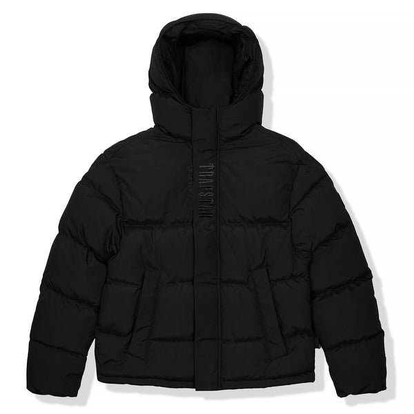 Doudoune Trapstar Decoded 2.0 Blackout Edition Hooded Puffer