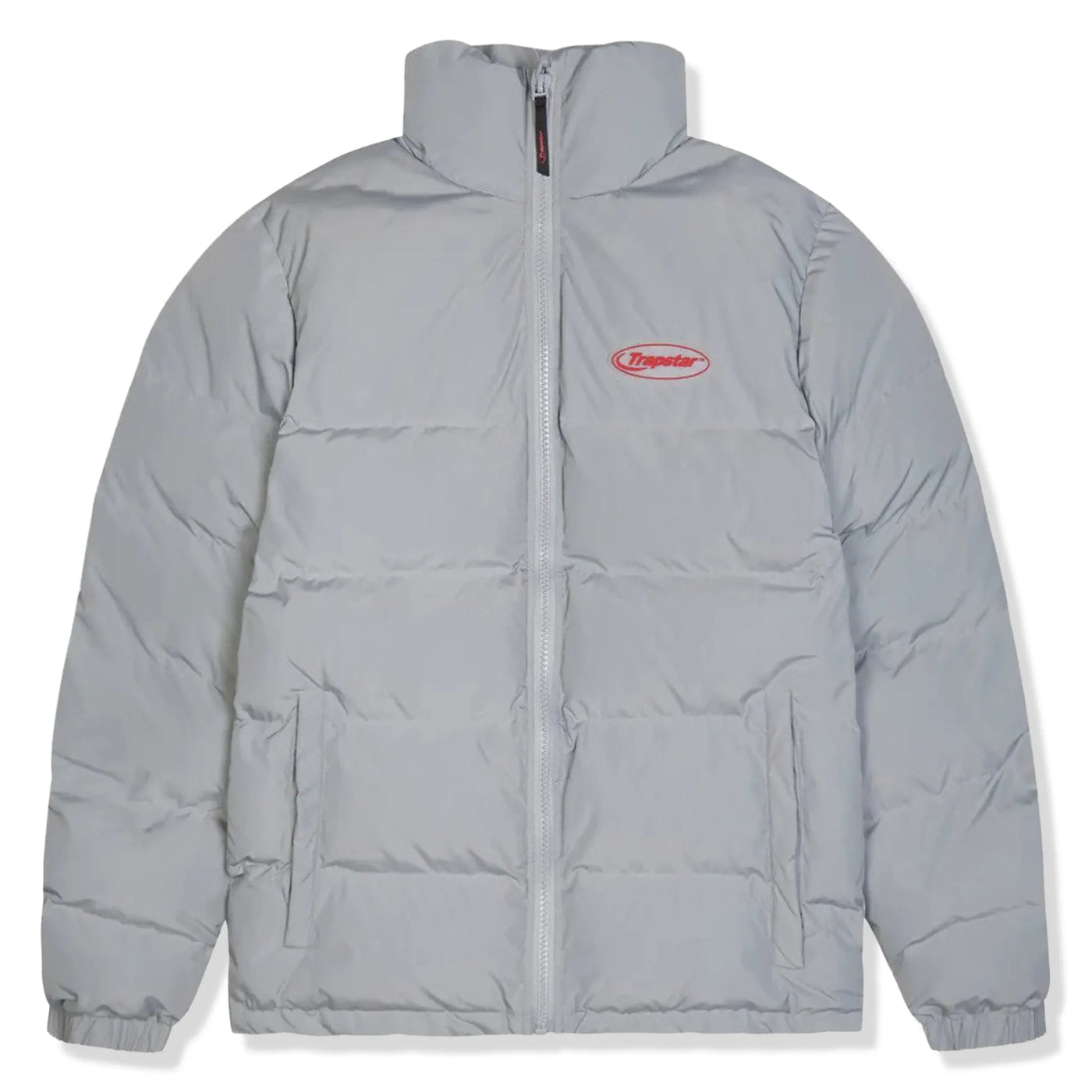 Doudoune Trapstar Hyperdrive Clair Gris Rouge Puffer