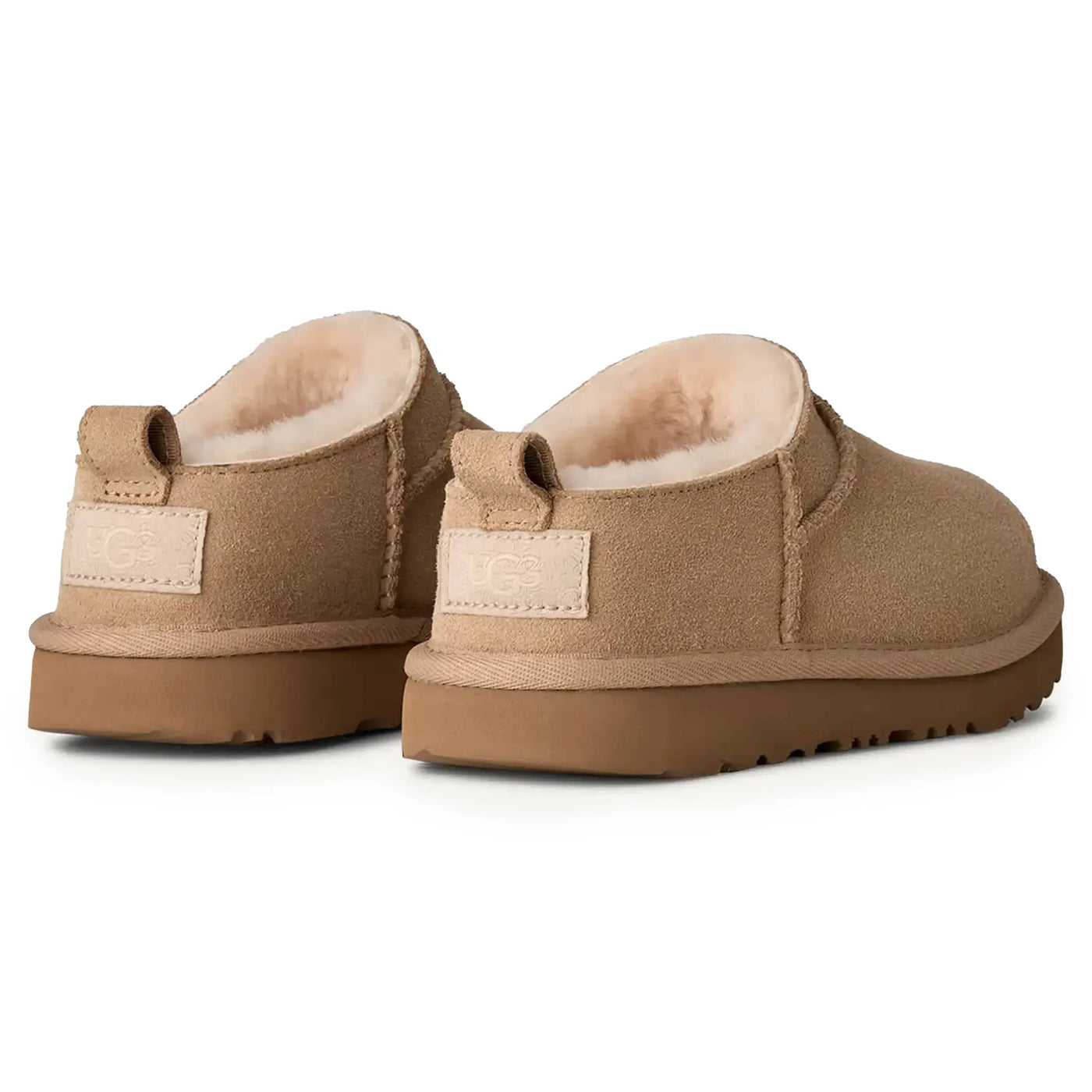 Chaussons UGG Classic Micro Beige Slippers — vue 3