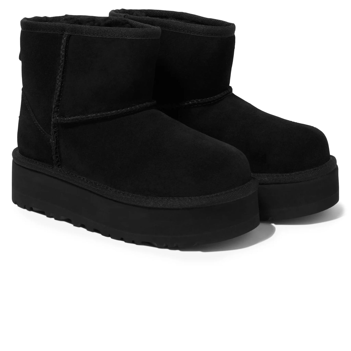 Bottes UGG Classic Mini Platform Noir — vue 2