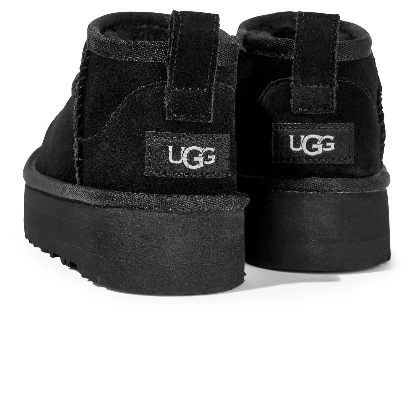Bottes UGG Classic Ultra Mini Platform Noir — vue 3