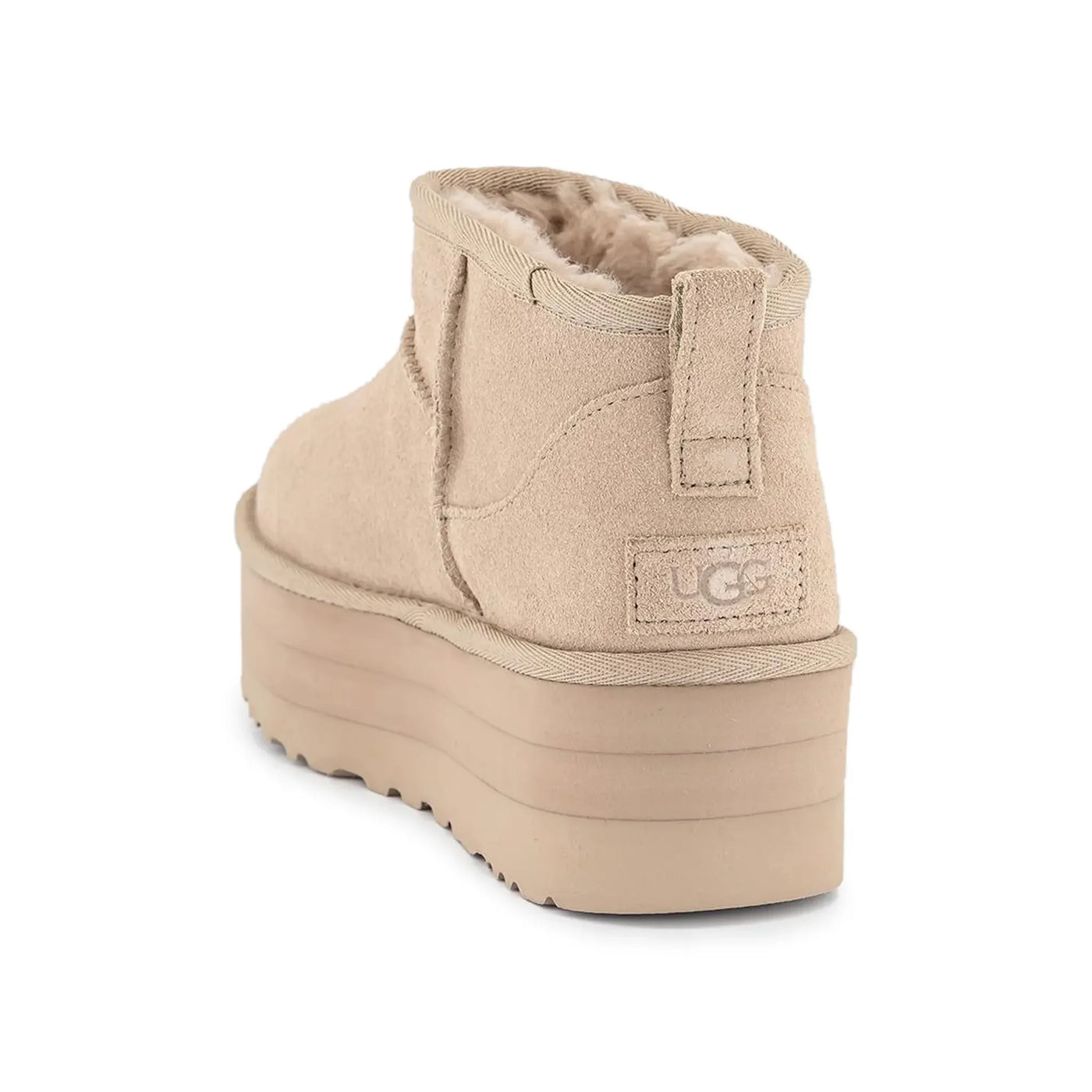 Bottes UGG Classic Ultra Mini Platform Sand (F) — vue 4
