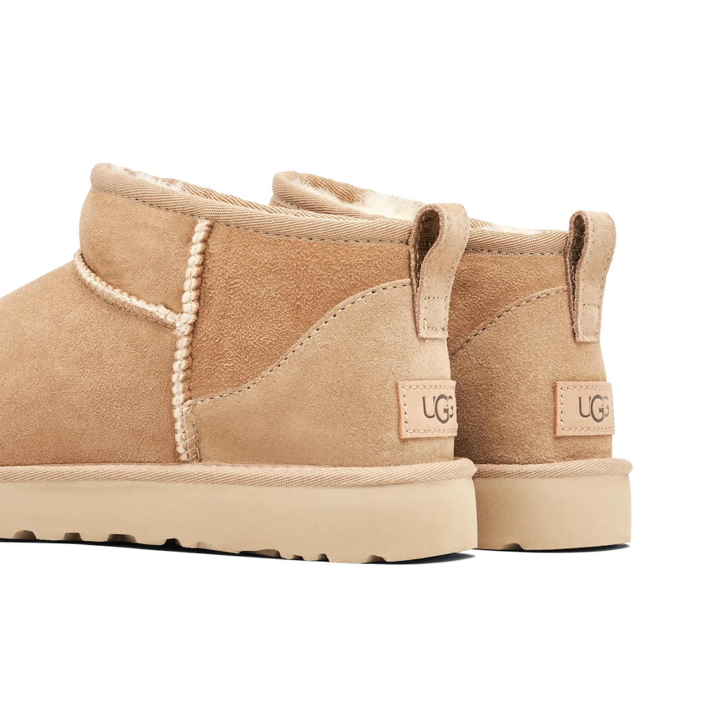 Bottes UGG Classic Ultra Mini Sand (F) — vue 3