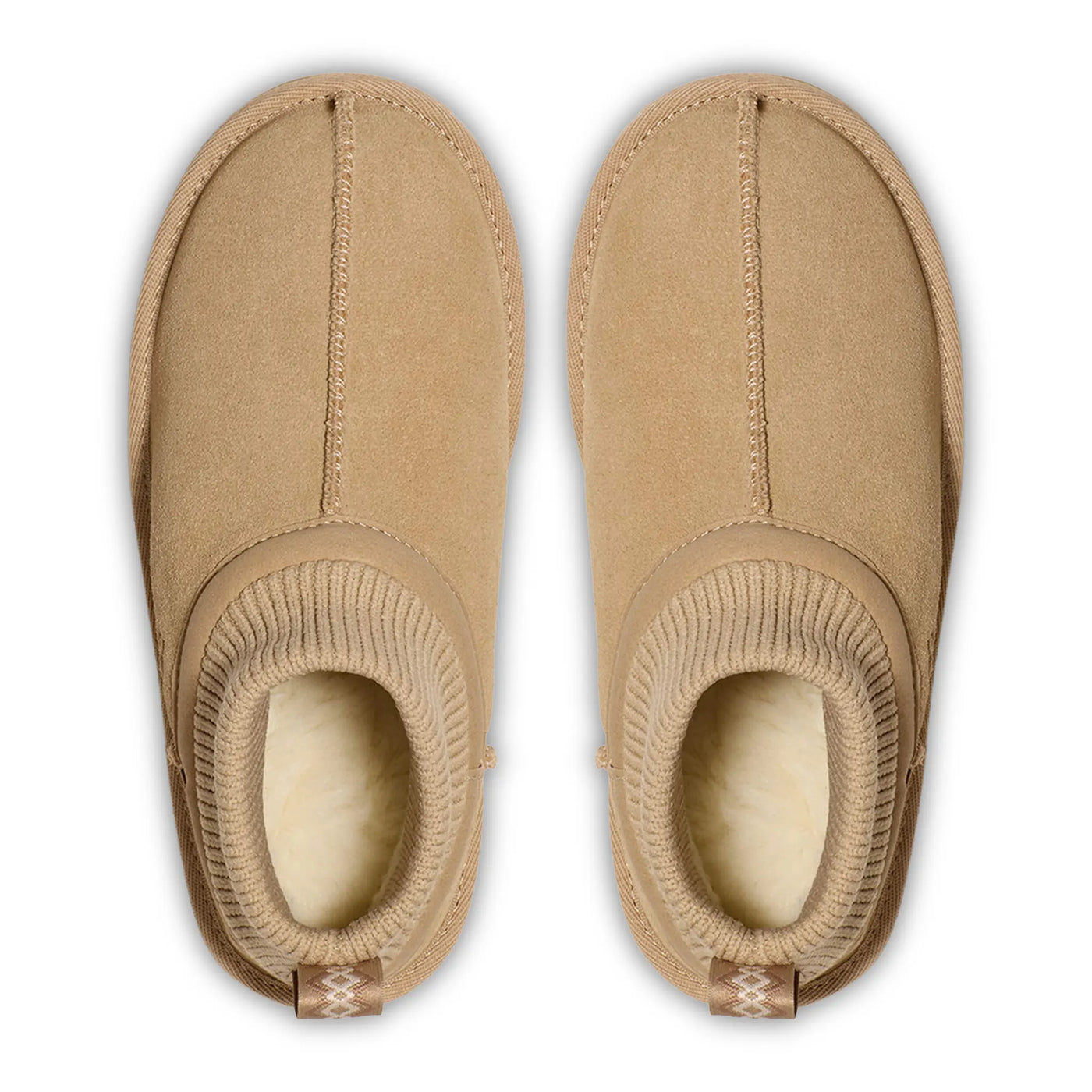 Bottes UGG Classic Ultra Stretch Cuff Beige — vue 3