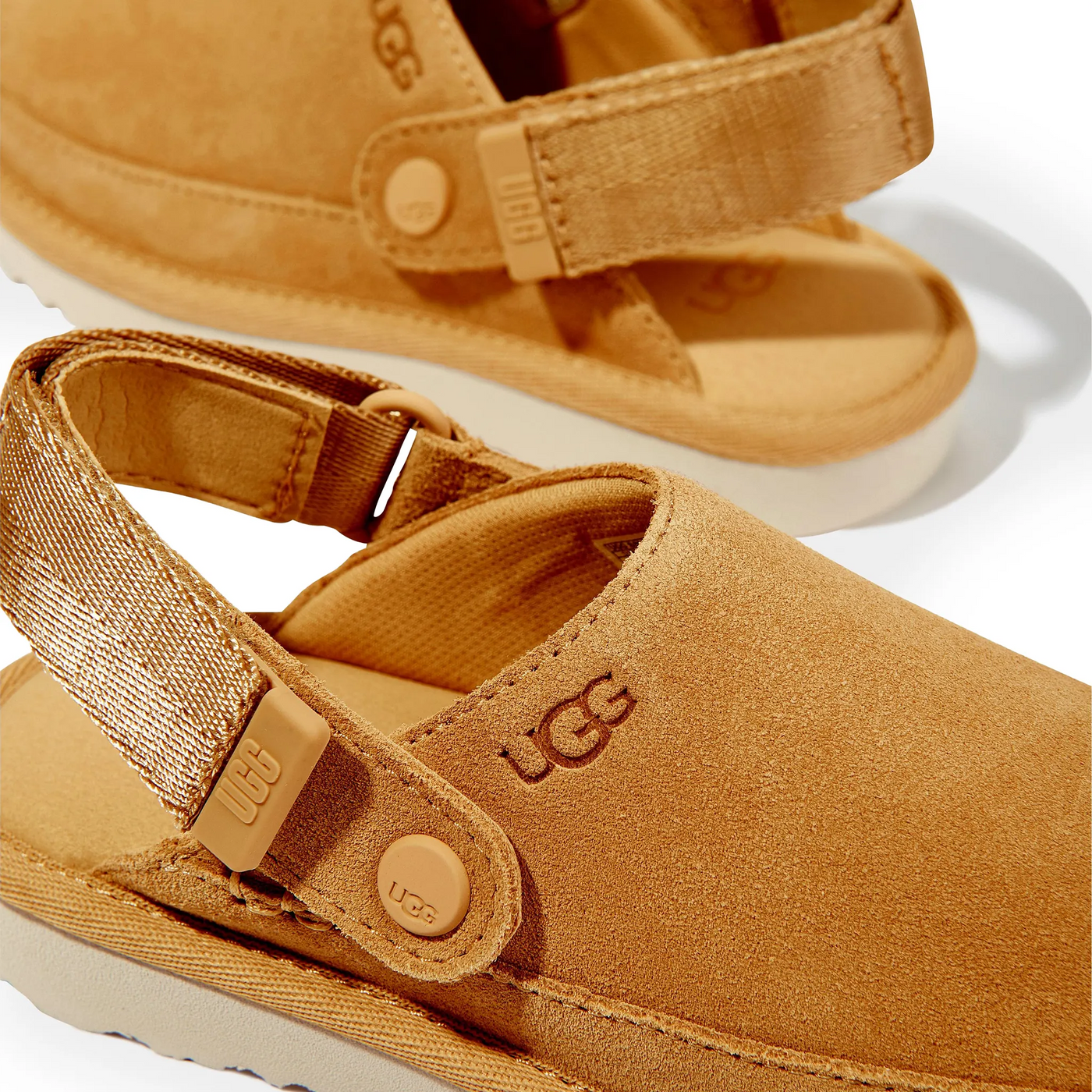 Mules UGG Goldenstar Marron Clogs — vue 4