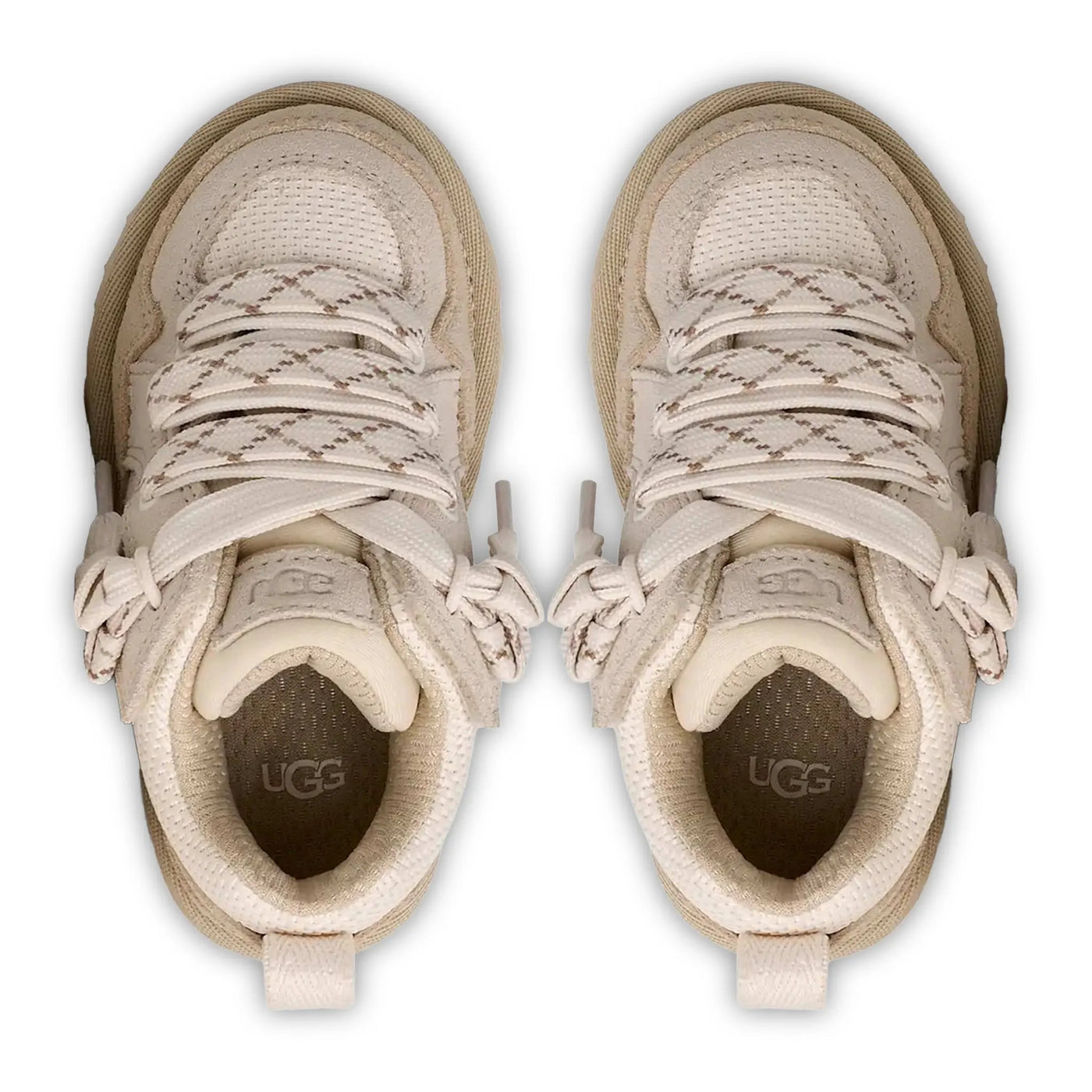 Baskets UGG Lo Lowmel Ivoire Trainers — vue 3