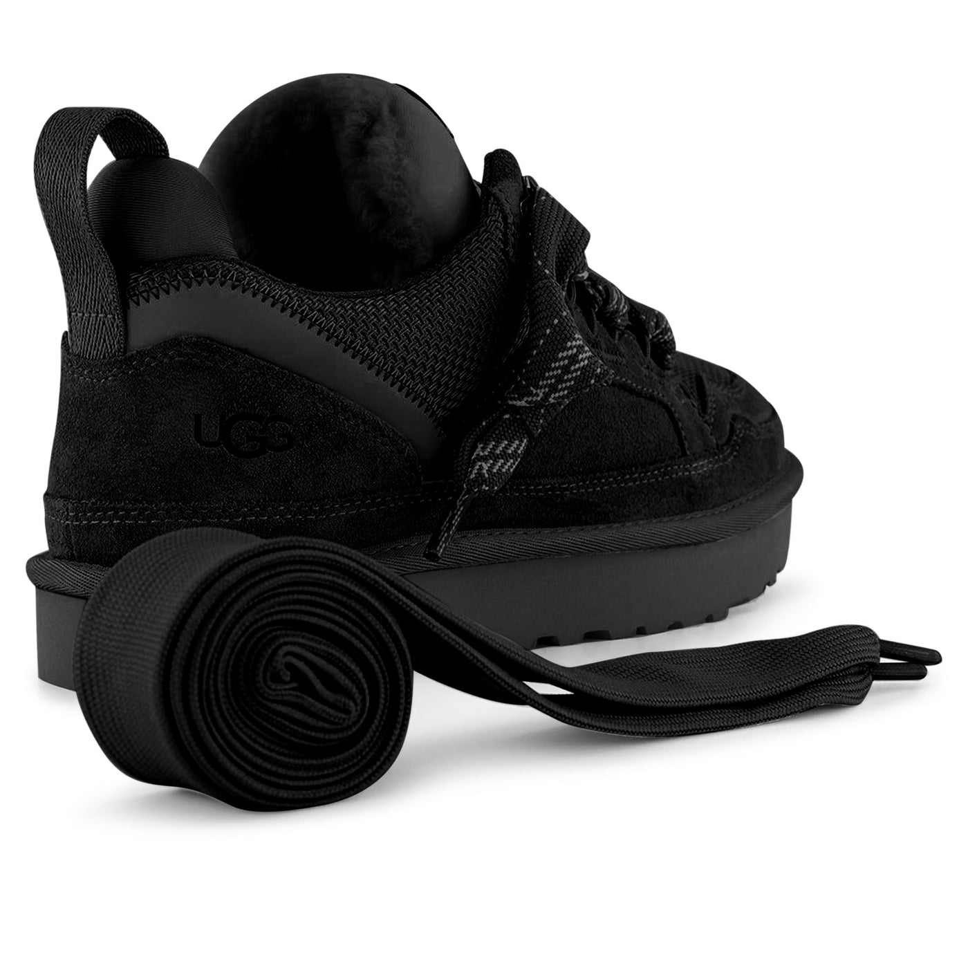 Baskets UGG Lowmel Trainer Noir (F) — vue 4