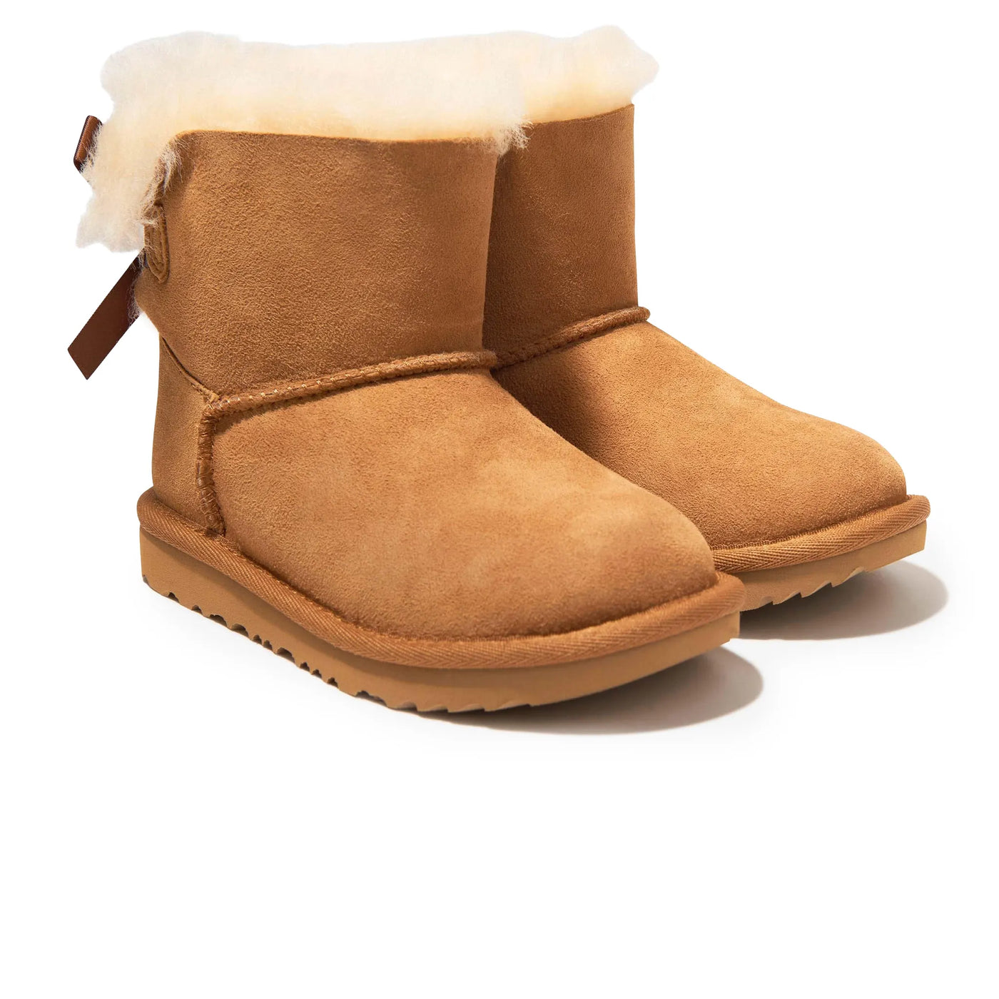 Bottes UGG Mini Bailey Bow II Marron — vue 2