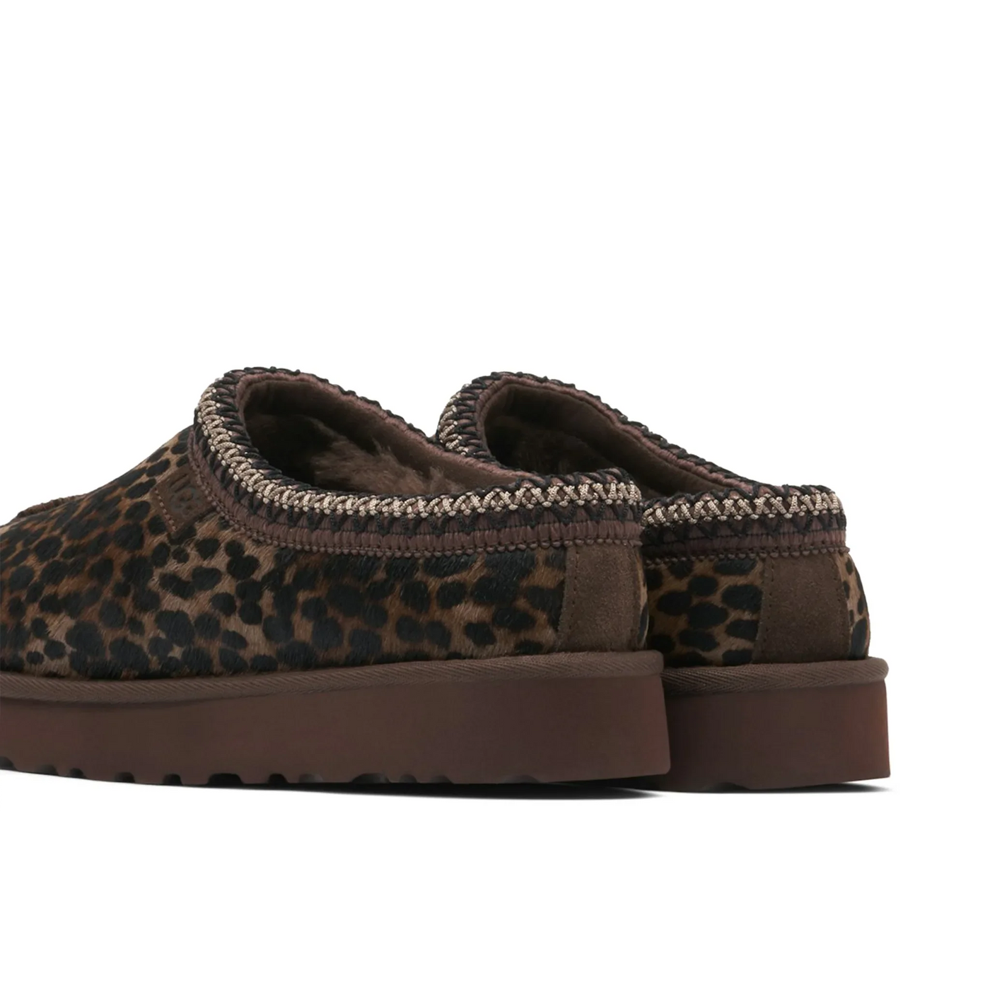 Chaussons UGG Tasman Caspian Burnt Cedar Cheetah Slippers (F) — vue 3