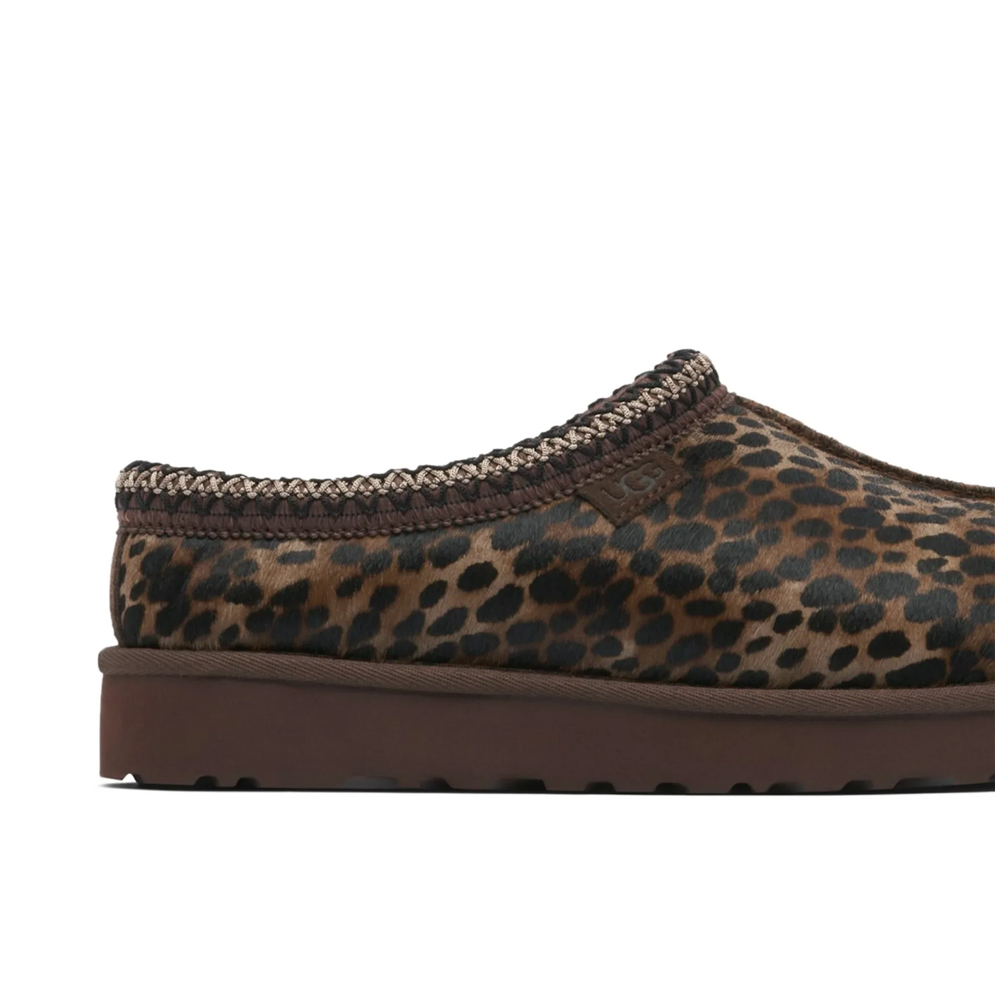 Chaussons UGG Tasman Caspian Burnt Cedar Cheetah Slippers (F) — vue 5