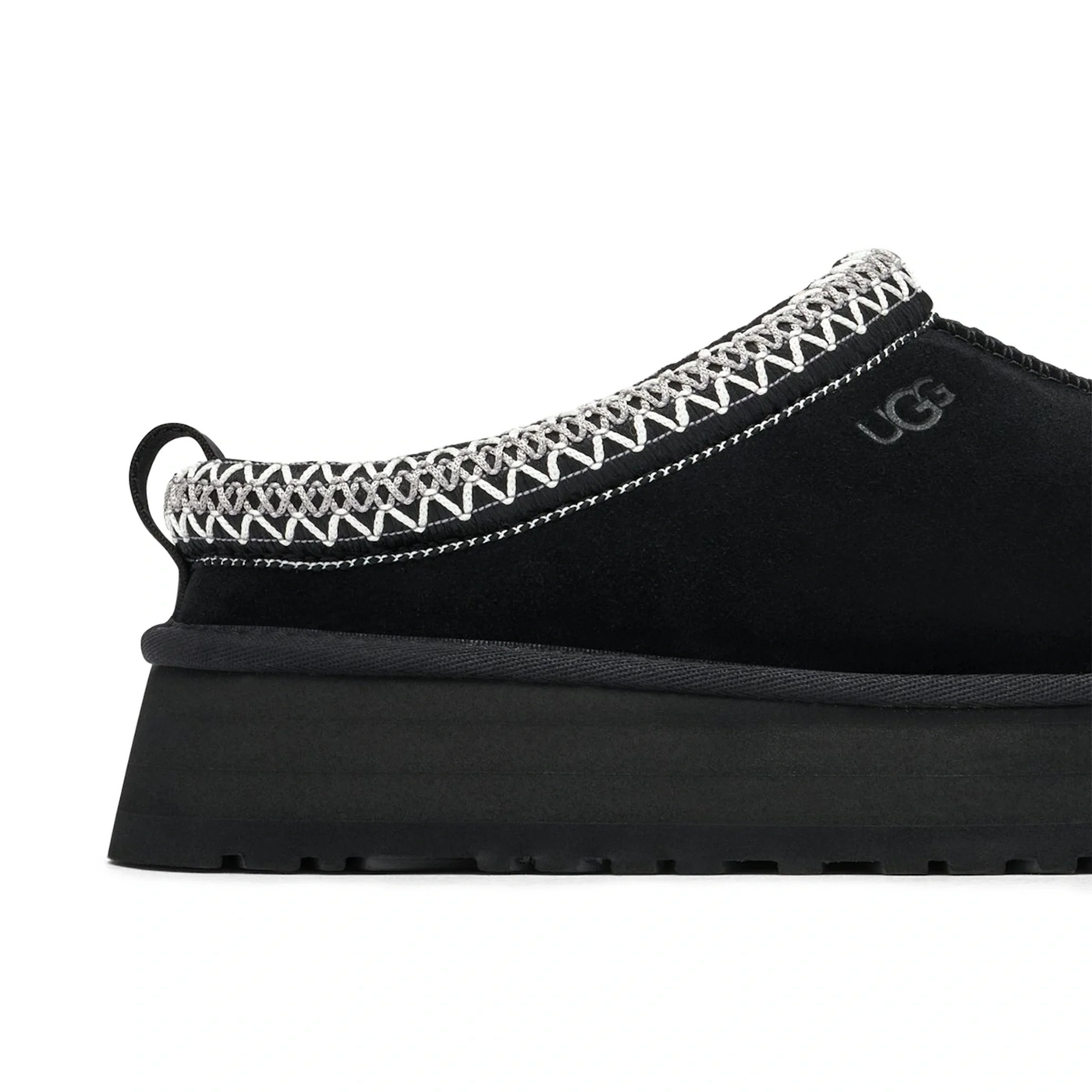 Chaussons UGG Tazz Platform Noir Slippers (F) — vue 4