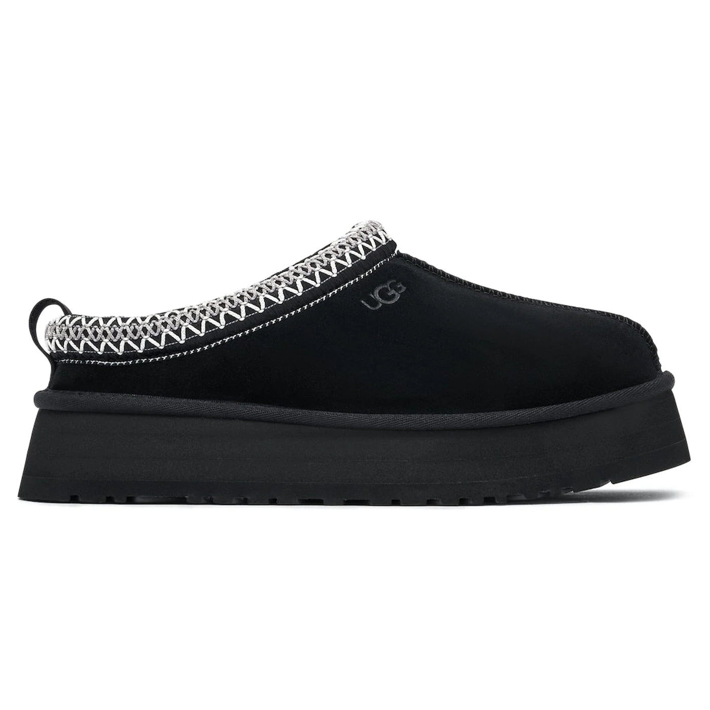 Chaussons UGG Tazz Platform Noir Slippers (F)