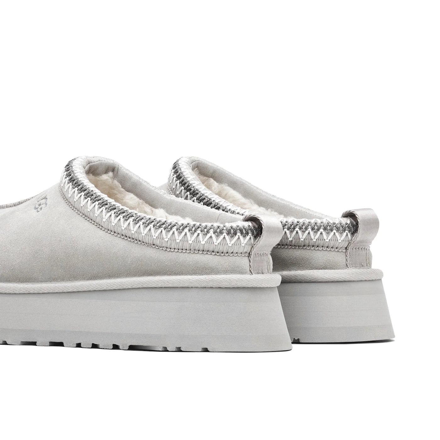 Chaussons UGG Tazz Platform Seal Gris Slippers (F) — vue 3