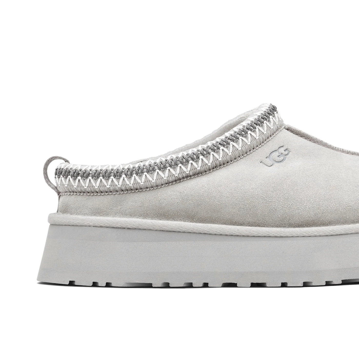 Chaussons UGG Tazz Platform Seal Gris Slippers (F) — vue 4