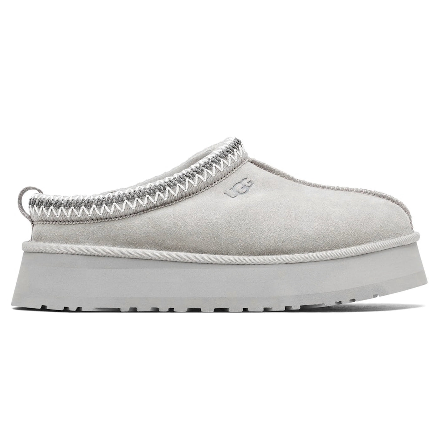 Chaussons UGG Tazz Platform Seal Gris Slippers (F)