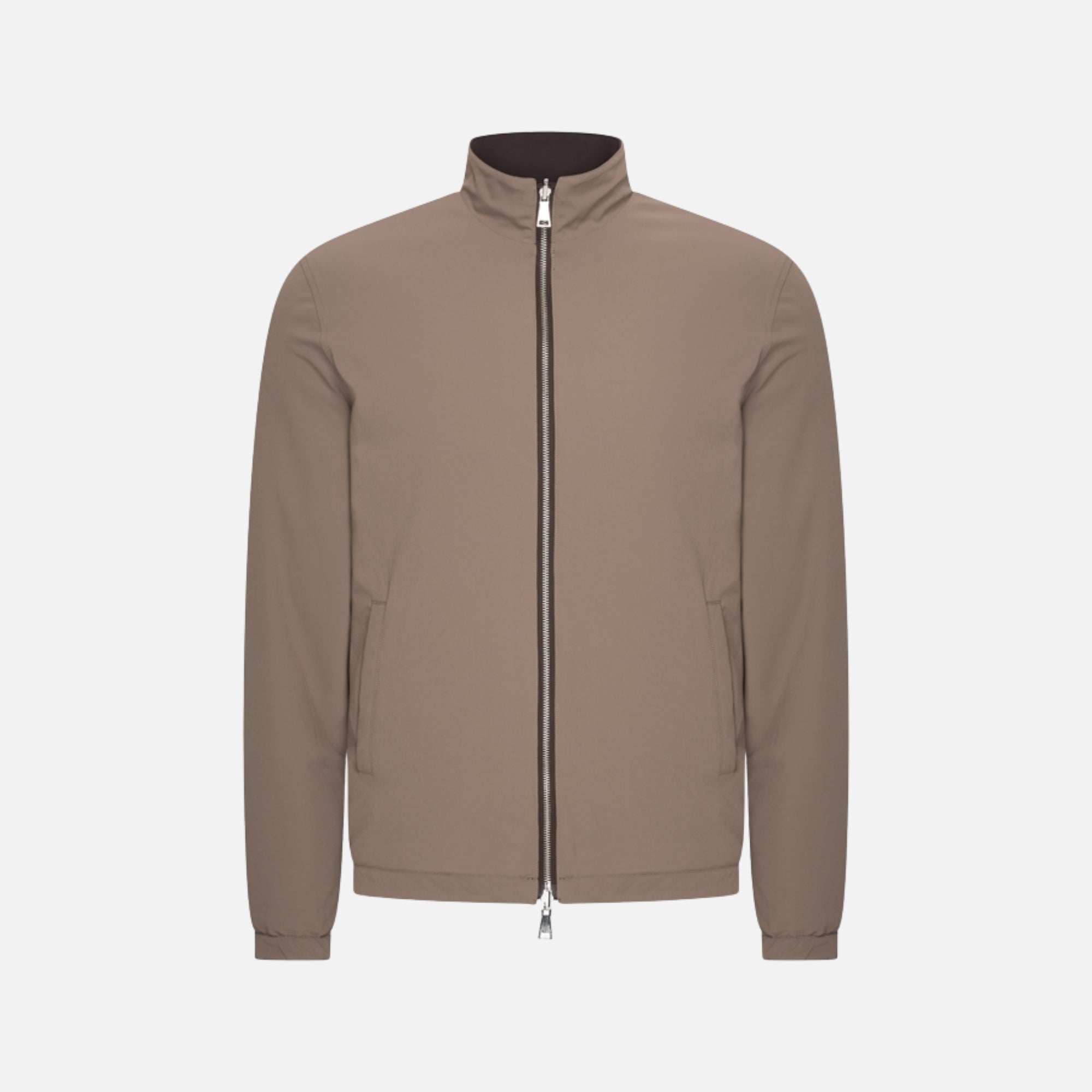 Veste Réversible Voyage — Espresso / Taupe